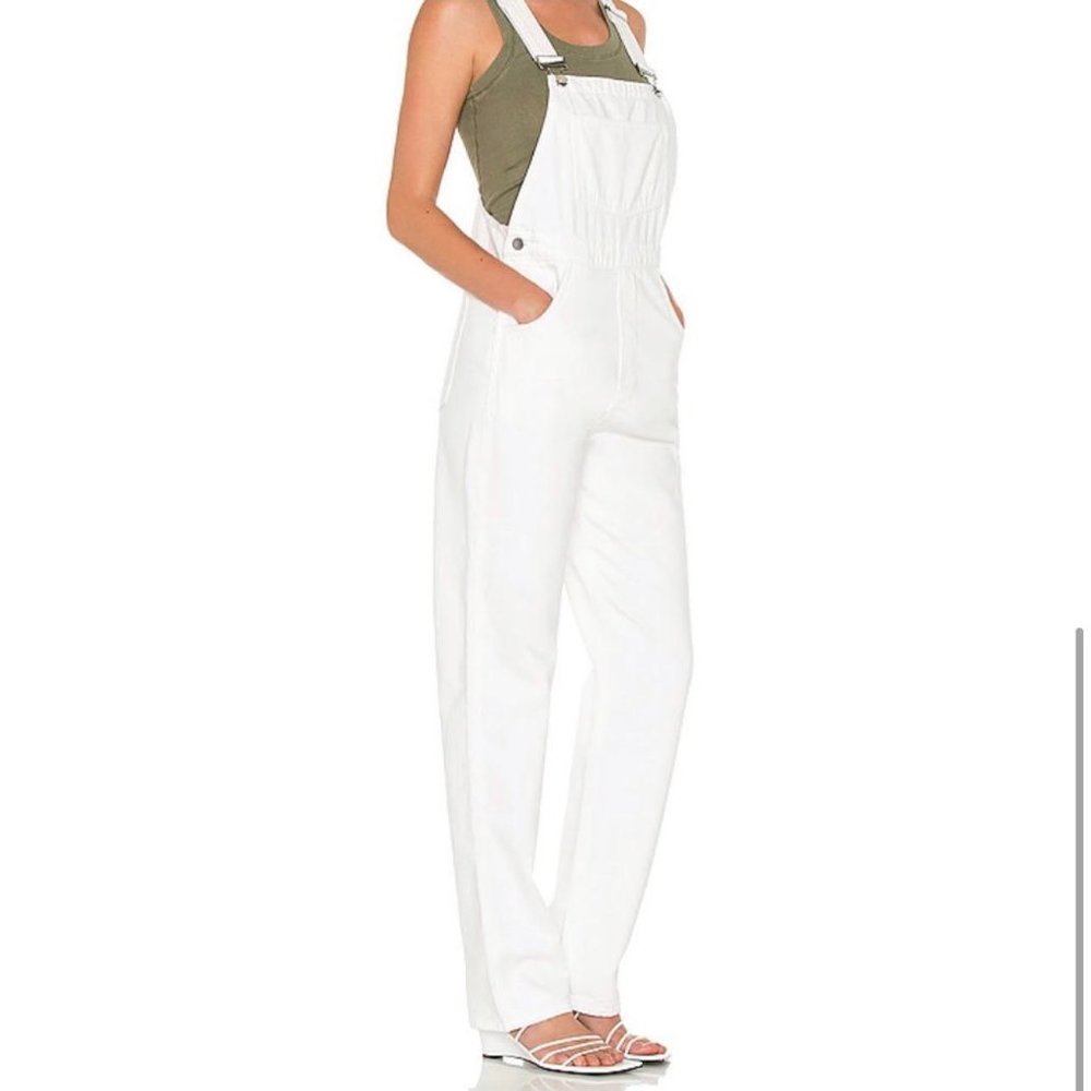 WeWoreWhat - Basic Linen Overalls